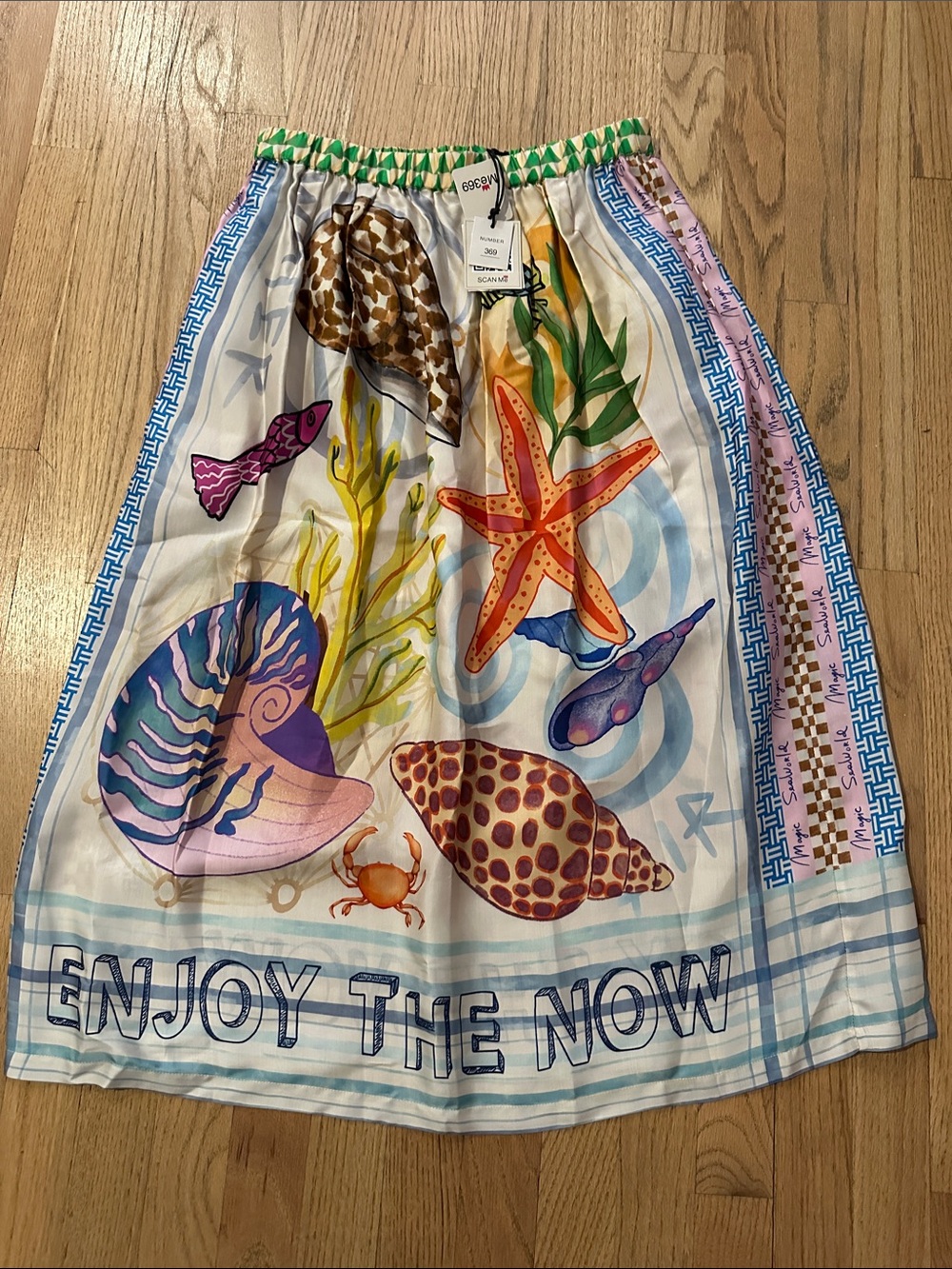 Vanessa Magic Midi Print Skirt
